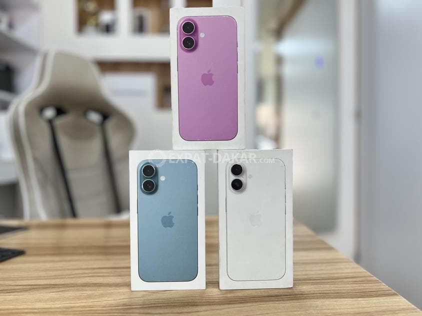 iPhone 16 128Go Neuf Scellé - Disponible