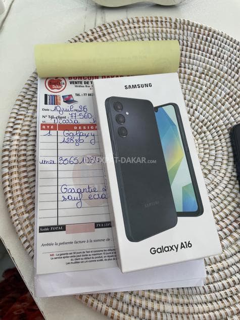 Samsung Galaxy A16 128GB neuf avec garantie