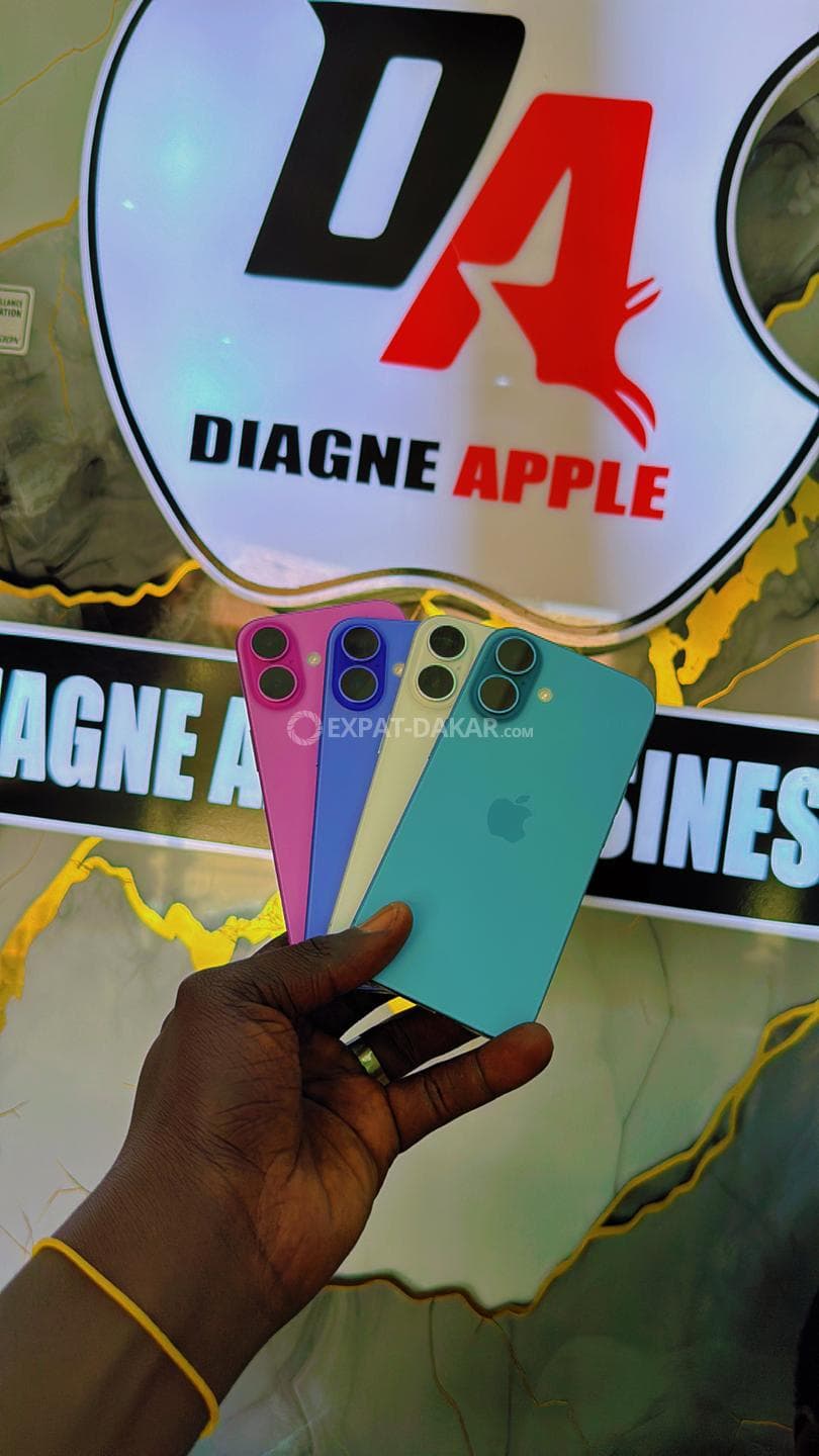 iPhone 16 neuf 128Go avec accessoires