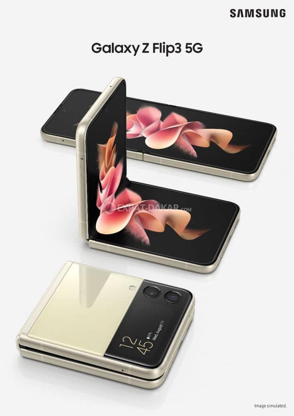 Samsung Galaxy Z Flip 3 5G pliable
