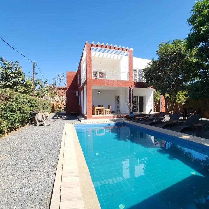 Villa 4 chambres Ngaparou - Piscine 2 niveaux à louer