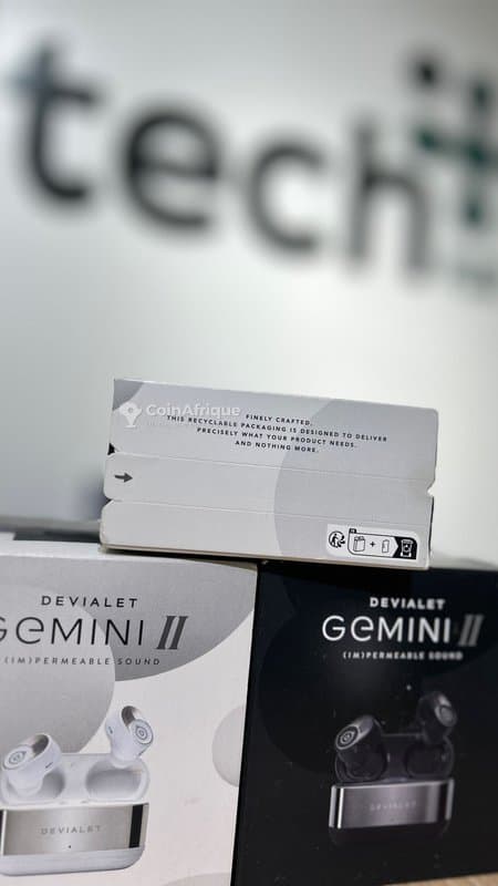 Écouteurs Devialet Gemini 2 neufs scellés