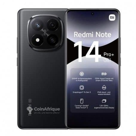 Xiaomi Redmi Note 14 Pro Plus 5G 512Go - Neuf