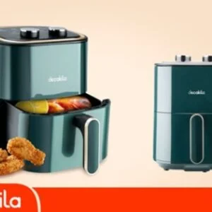 Friteuse air 3.5L vert émeraude Decakila - 1300W