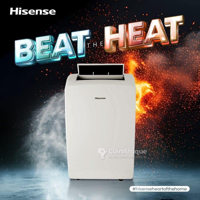 Climatiseur portable Hisense 12000 BTU neuf avec garantie