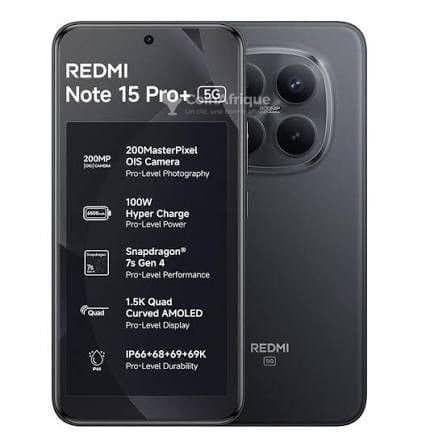 Xiaomi Redmi Note 15 Pro+ neuf - 12GB RAM 512GB