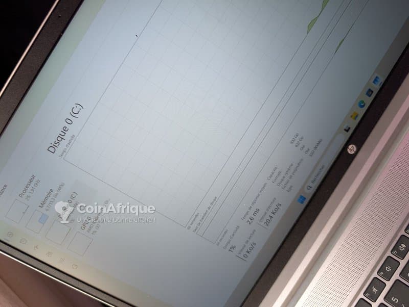 Portable HP ProBook 450 - Ryzen 5 11ème gén, 16GB RAM, SSD 512GB